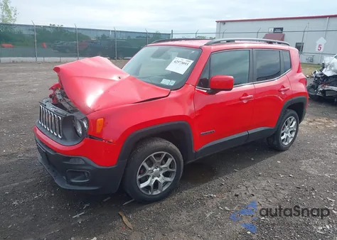 2016 Jeep Renegade Latitude from USA, damaged, VIN ZACCJBBT4GPC57924